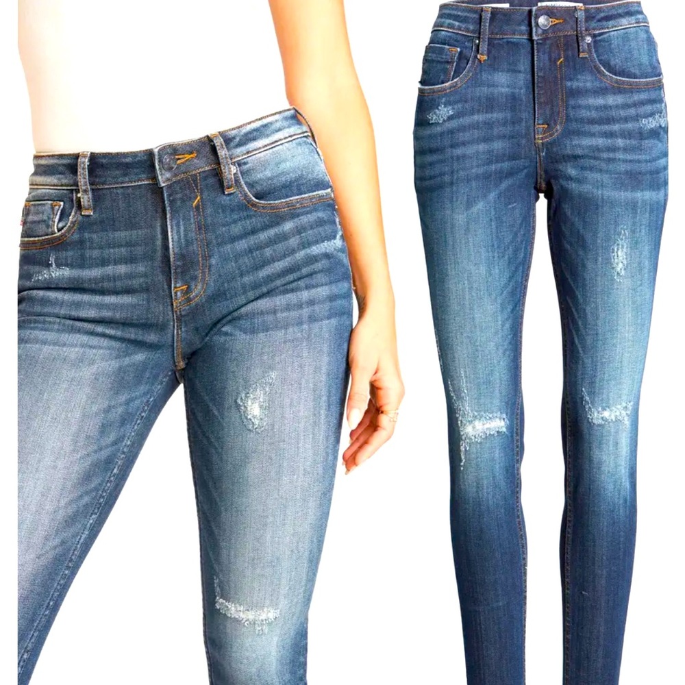 Vigoss Jagger Distressed Skinny Jeans